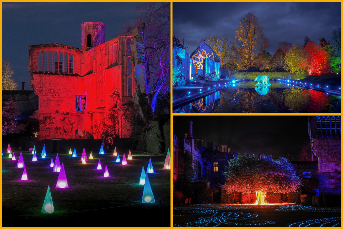 Images of Sudeley Castle Spectacle of Light, photographed by Steve Green.
